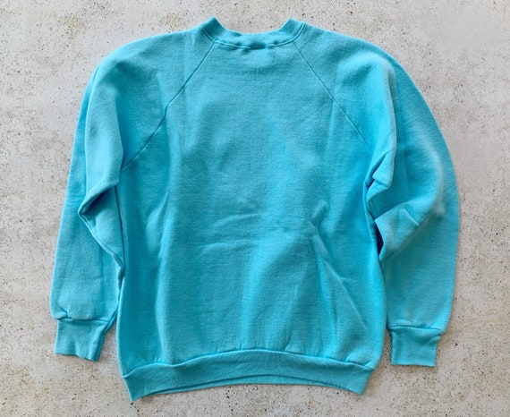 Vintage Sweatshirt | SEATTLE Raglan Pullover Top … - image 4