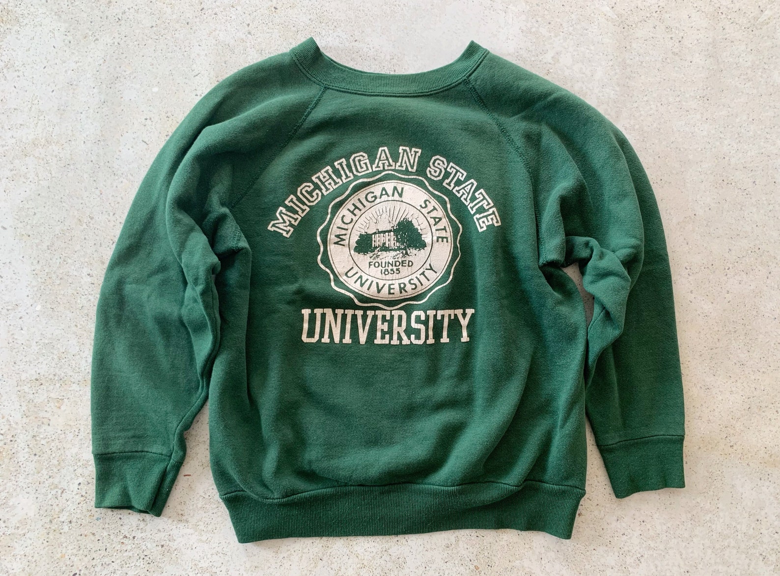Vintage Sweatshirt MICHIGAN STATE University College Raglan - Etsy UK