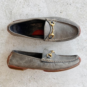 Gucci horsebit Brixton suede loafers gray 7.5 s-l400.jpg main image 3