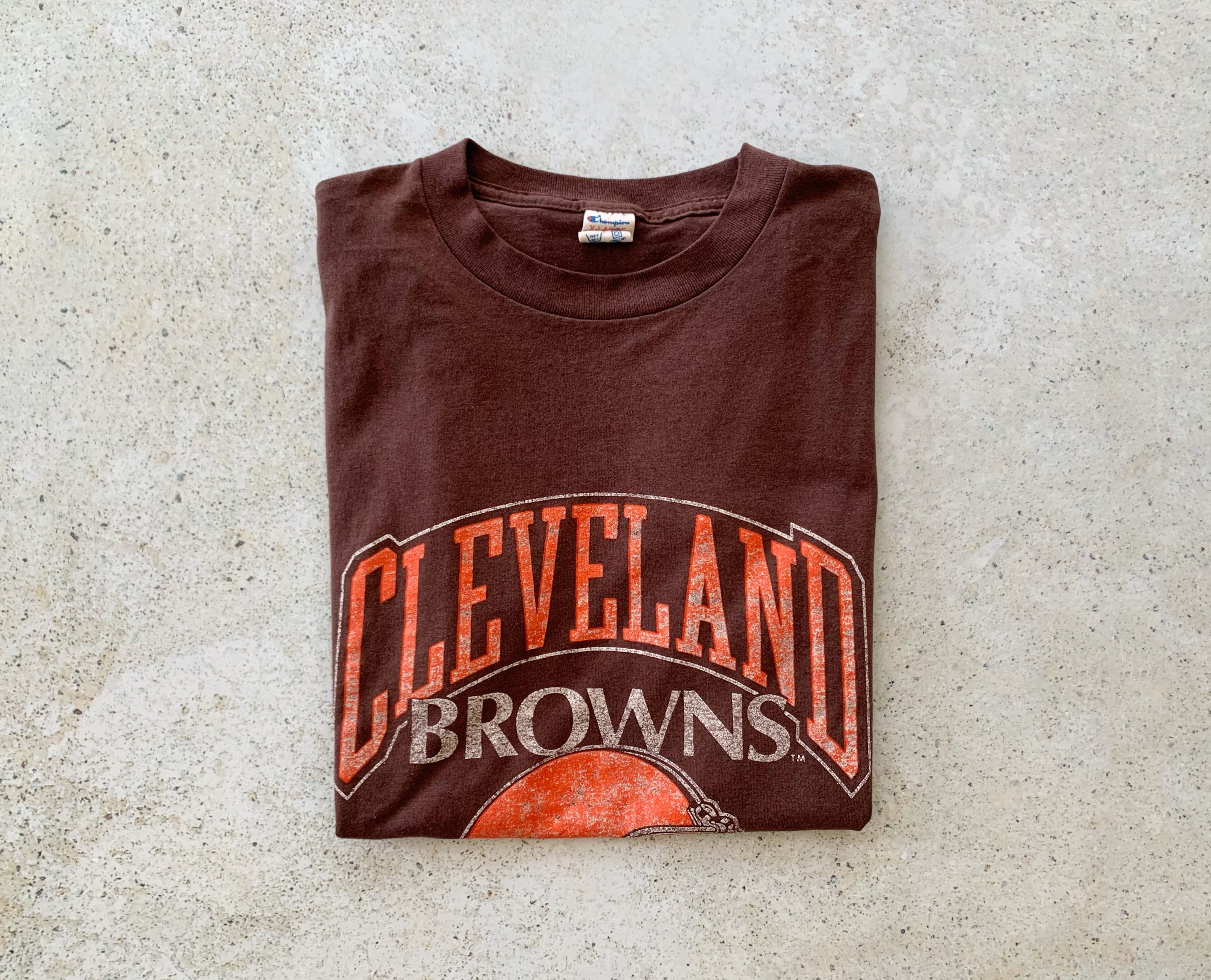 Vintage T-shirt | CLEVELAND BROWNS Football Sports Pullover Top 