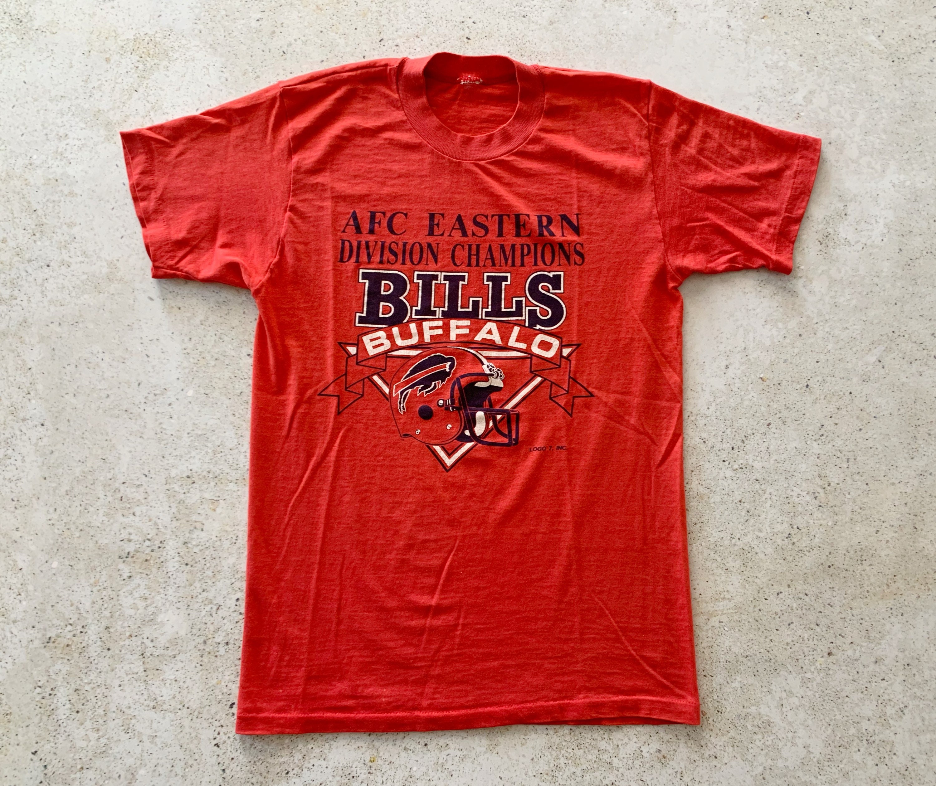 Vintage 1980s Buffalo Bills all over graphic T-shirt Kleding Gender-neutrale kleding volwassenen Tops & T-shirts T-shirts T-shirts met print 