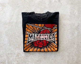 Vintage Metallica Shirt ST. ANGER Concert Shirt Band Tee Black