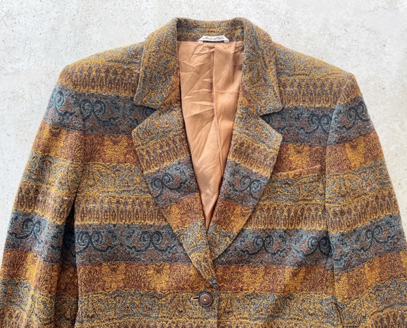 Vintage Jacket | MISSONI Donna Blazer Coat Jacket… - image 5