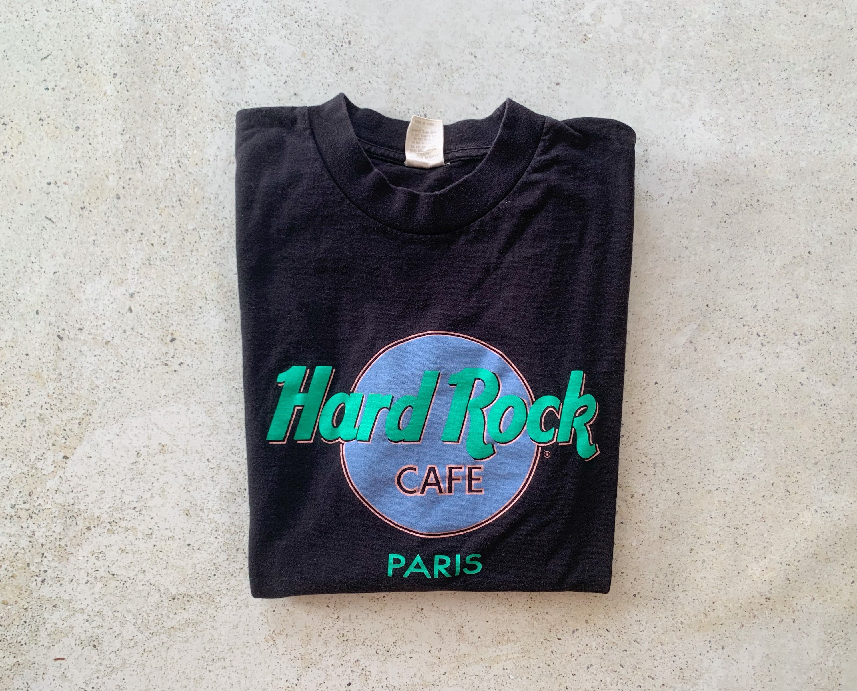 komedie Guggenheim Museum Anklage Vintage T-shirt PARIS Hard Rock Cafe Graphic Tee Top Shirt - Etsy