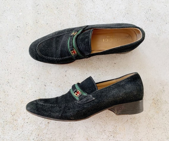 gucci monogram loafers