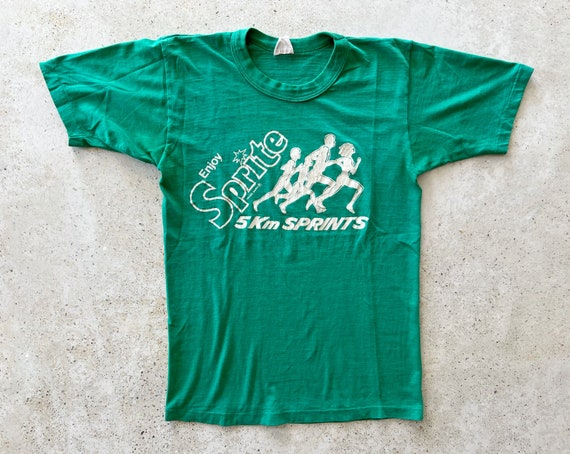 Vintage T-Shirt | Sprite Marathon Running Graphic… - image 2