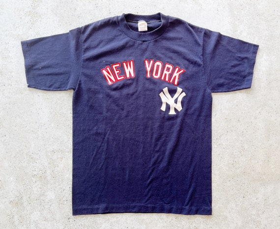 Vintage T-Shirt | NY YANKEES Baseball Sports Ragl… - image 2