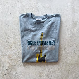 Vintage T-Shirt | BRUCE SPRINGSTEEN Band Music Rock Graphic Tee Pullover Top Shirt Y2K | Size L