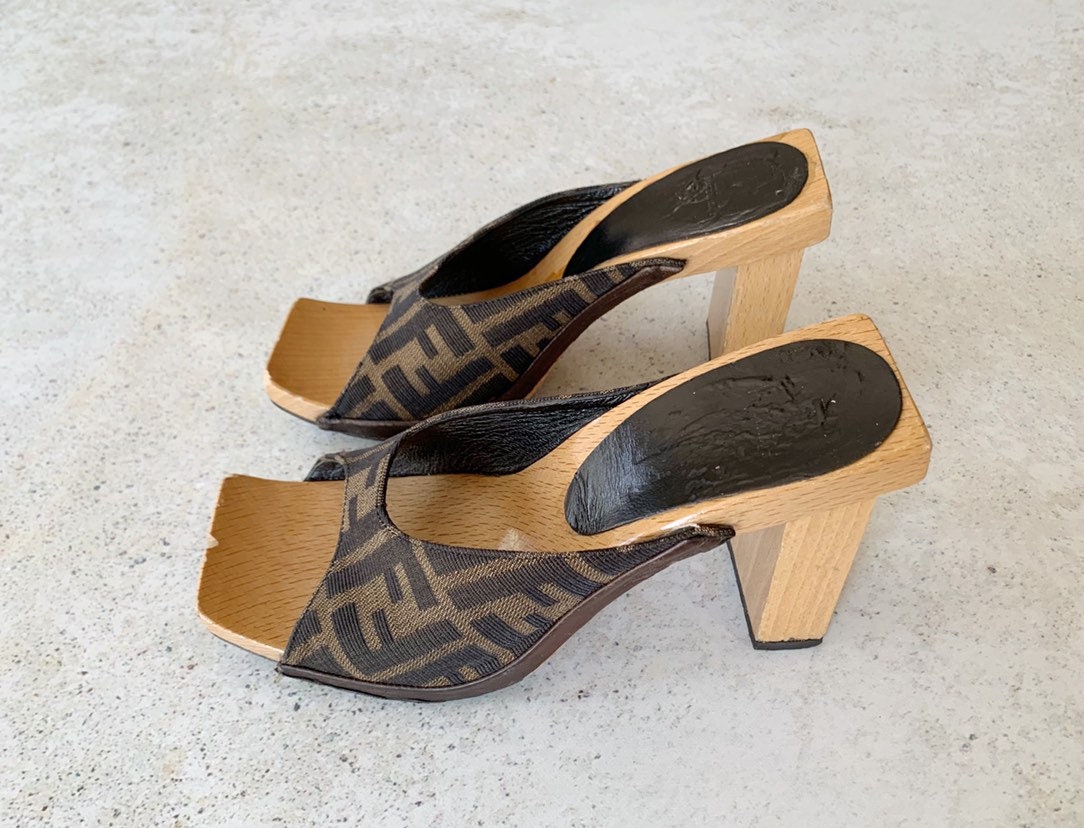 vintage fendi mules