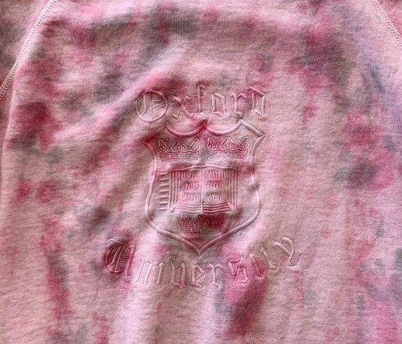 Vintage Sweatshirt | OXFORD UNIVERSITY Raglan Pul… - image 5