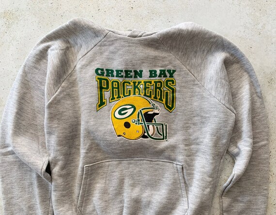 Vintage Sweatshirt | GREEN BAY PACKERS Hooded Top… - image 3