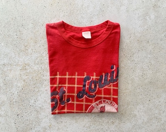 Vintage T-Shirt | ST. LOUIS Cardinals Graphic Tee Top Shirt Pullover Baseball Sports | Size L/XL