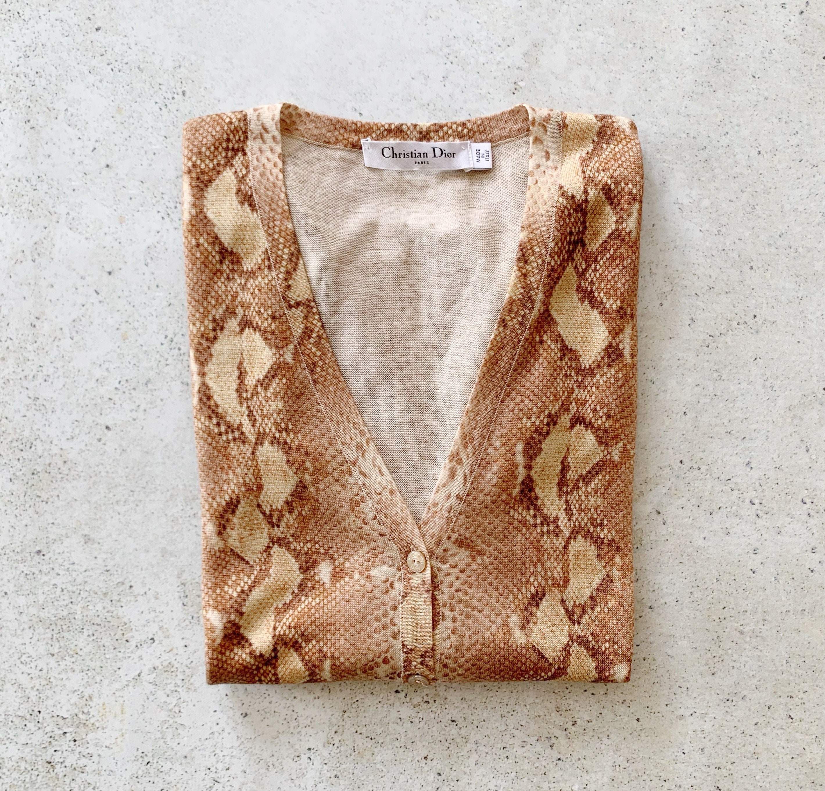 Vintage Sweater DIOR Cardigan Sweater 