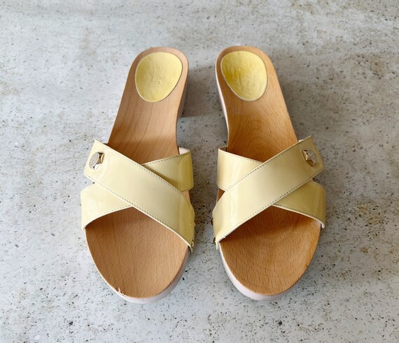 Vintage Shoes | GUCCI Clogs Mules Slides Sandals … - image 4