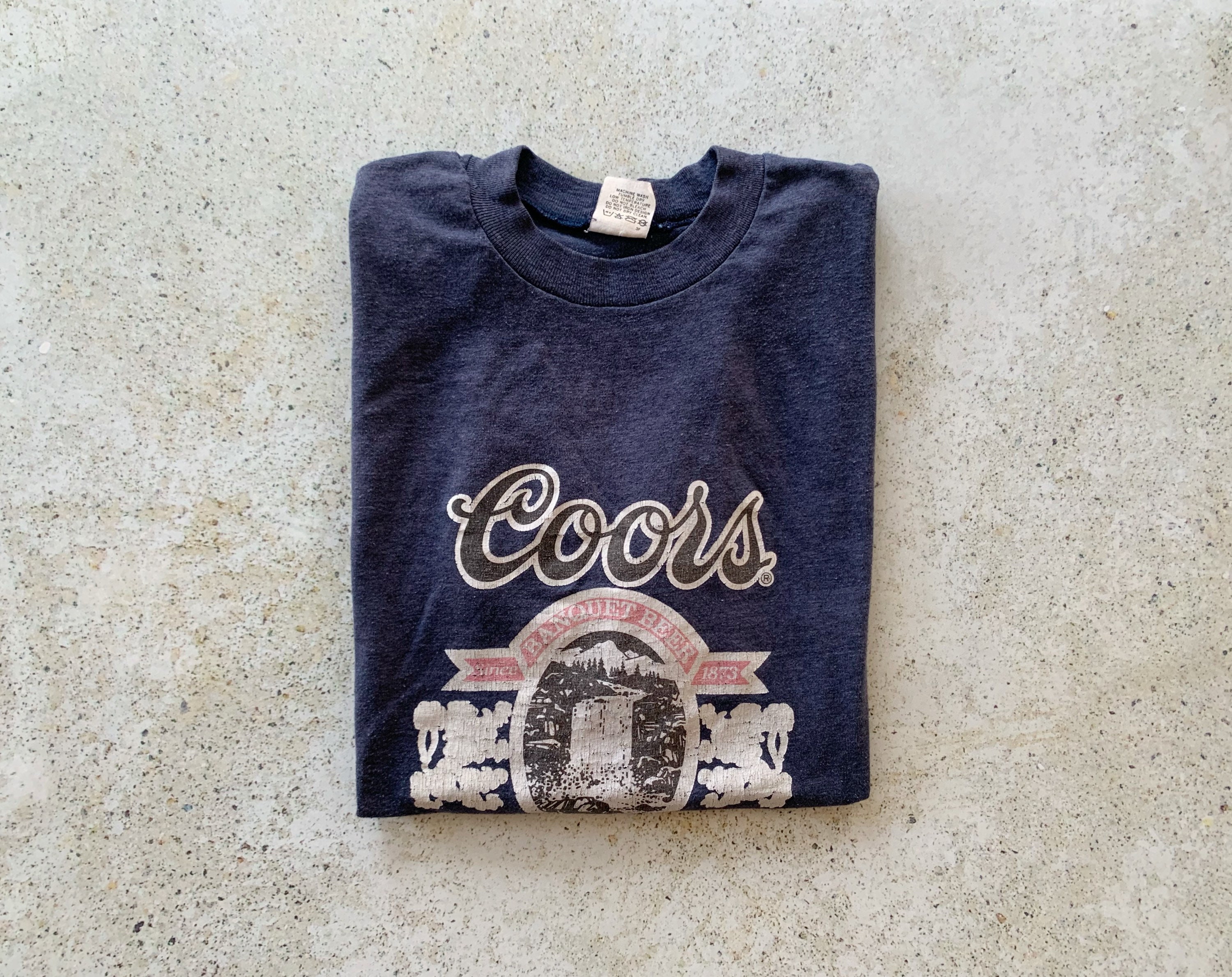 Vintage T-shirt COORS 80s Beer Top 