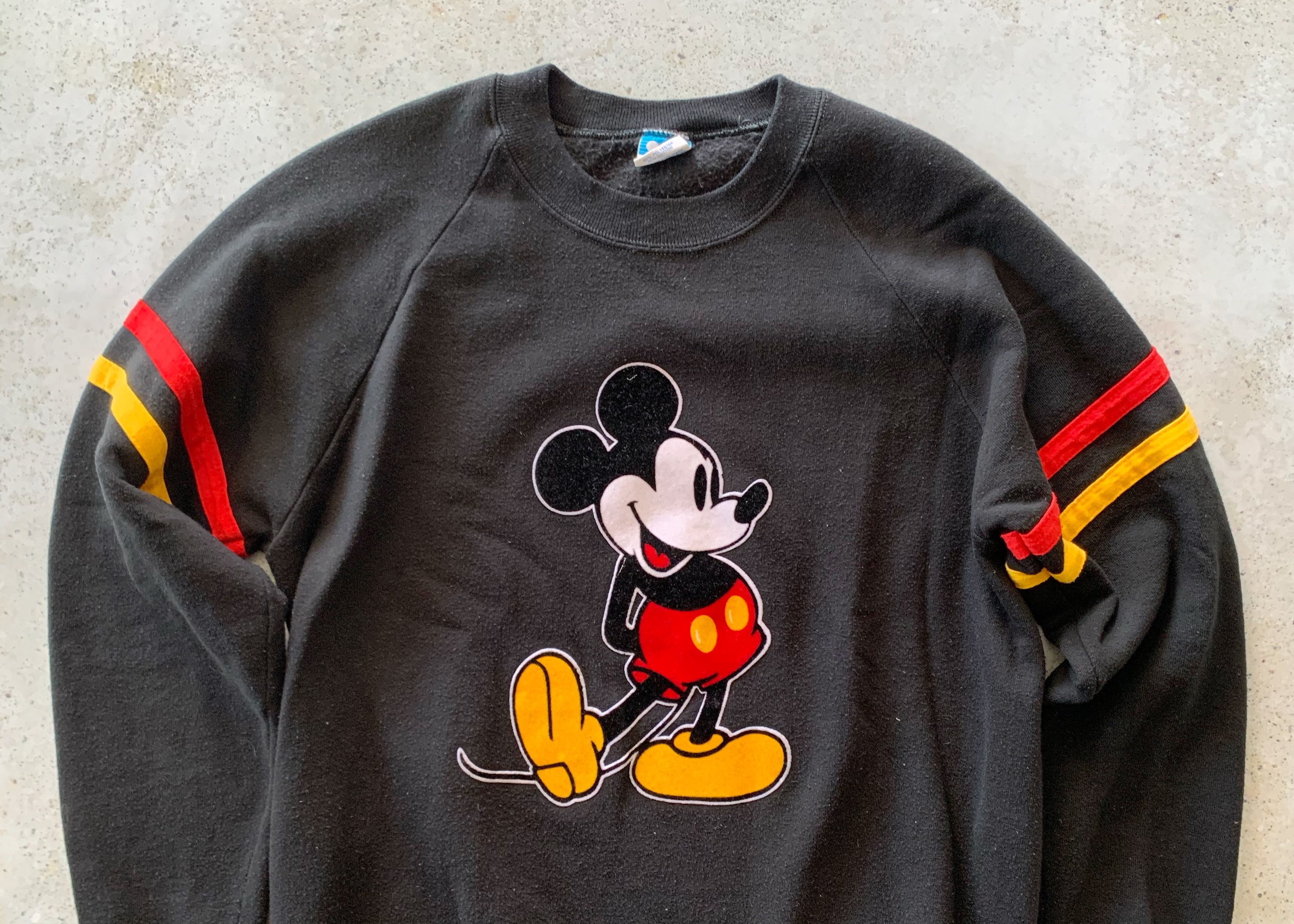 Vintage Sweatshirt | MICKEY MOUSE Raglan Pullover Top Shirt Sweater ...