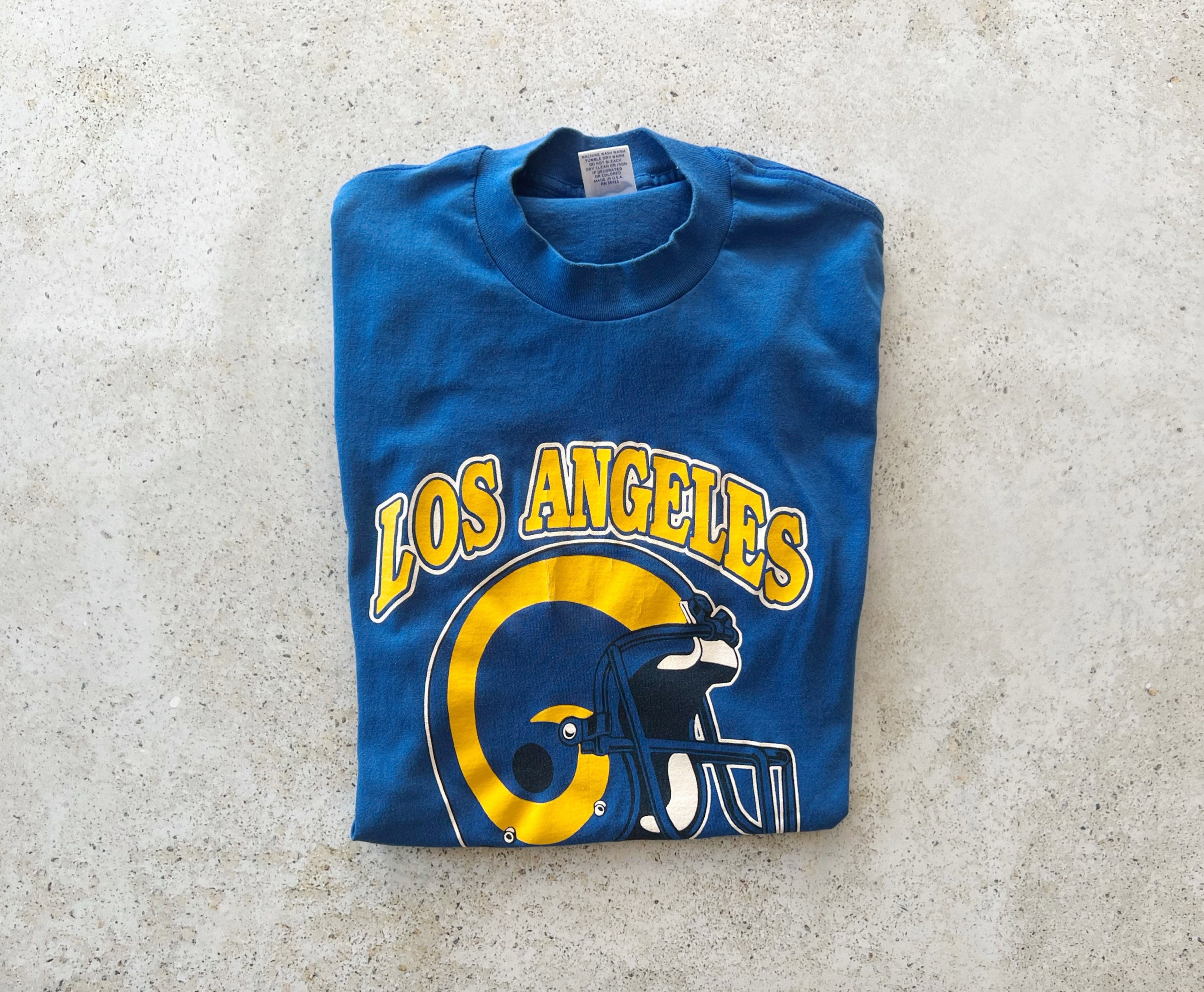 Los Angeles Rams T Shirt, Los Angeles Rams Vintage Logo Tee