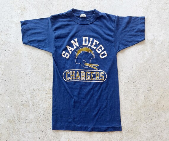 70s vintage yellow × blue football tee $_57.jpg