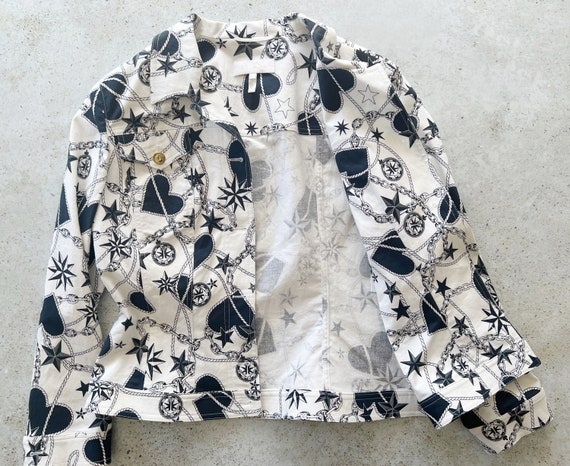 Vintage Jacket | ESCADA Cotton Jean Jacket Coat S… - image 4