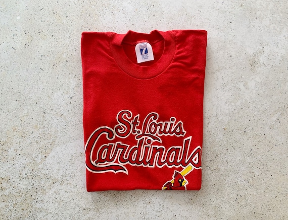 Vintage T-shirt ST LOUIS Cardinals Baseball Sports Pullover 