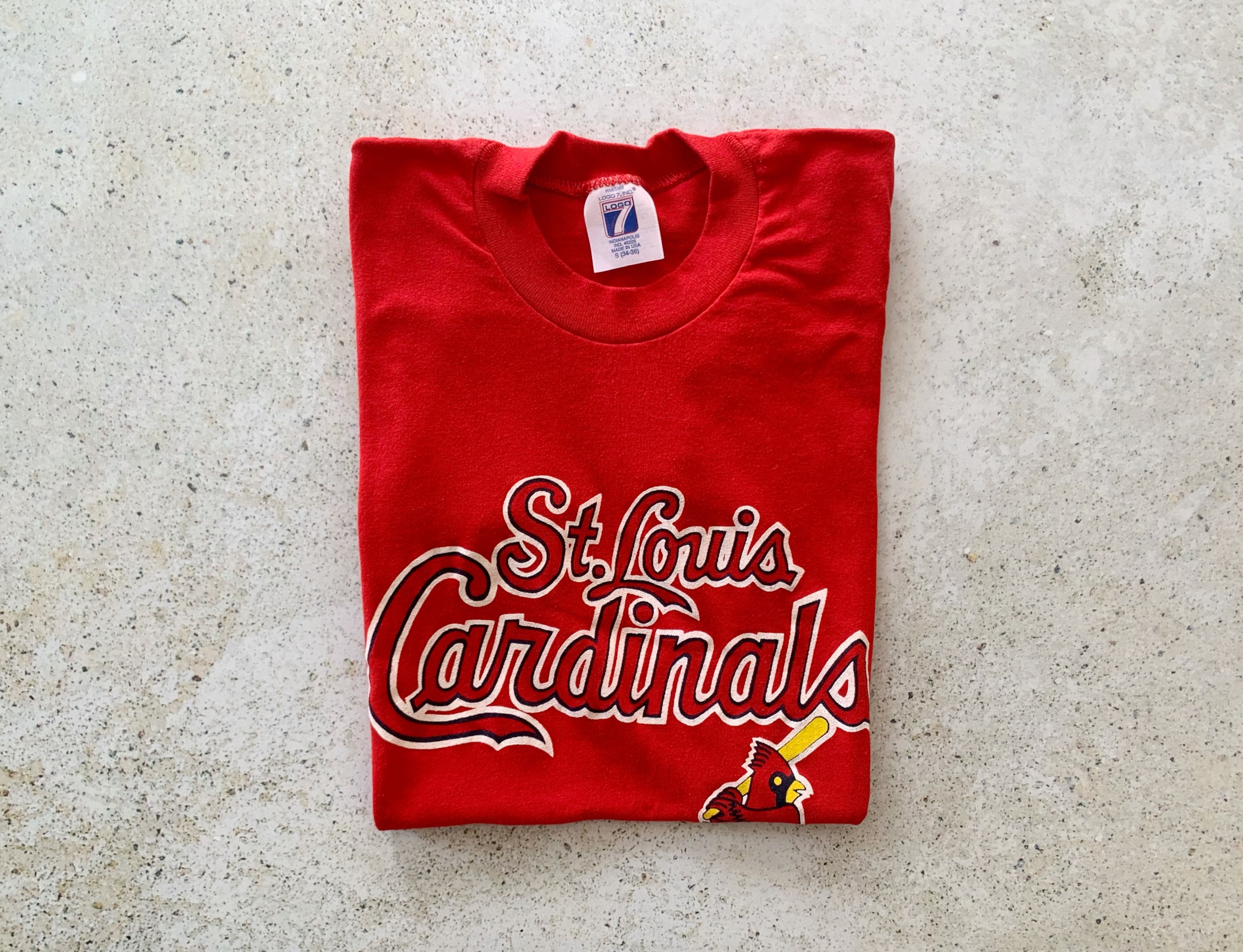 Vintage St Louis Cardinals National League Baseball Shirt Rare Nike