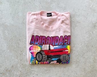 Vintage T-Shirt | ADIRONDACK Balloon Festival 1993 New York Upstate Pullover Top Shirt Graphic Tee 90’s | Size L/XL