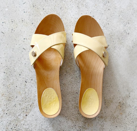 Vintage Shoes | GUCCI Clogs Mules Slides Sandals … - image 2