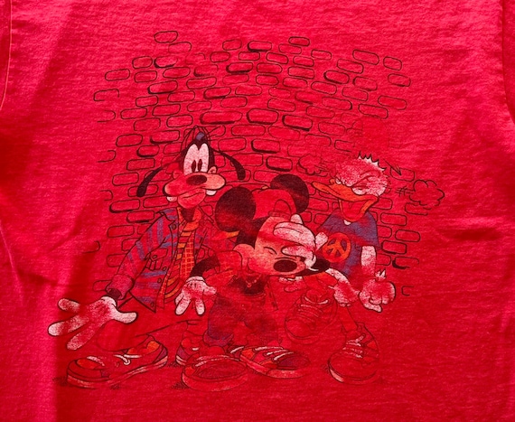 Vintage T-shirt | HIP HOP Mickey Mouse Goofy Disney Cartoon
