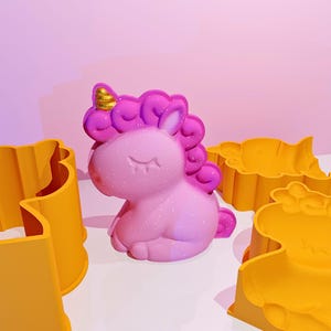 Unicorn Bath Bomb Mold