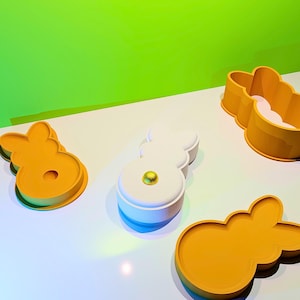 Rabbit bath bomb mold