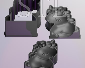 Archivo STL digital Molde para bomba de baño Unicorn 3 Impresoras FDM