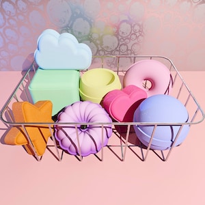 Set of bath bomb molds Basic