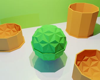 Icosphere Bath Bomb Mold
