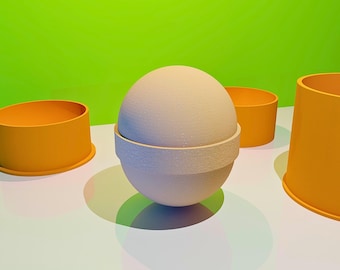 Sphere bath bomb mold