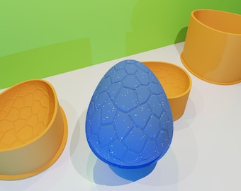 Dragons egg 2 bath bomb mold