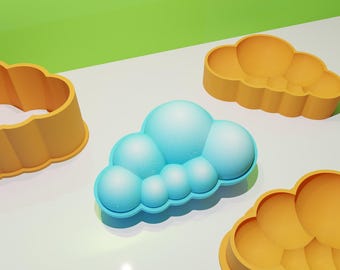 Badbomvorm met wolkenbubbels
