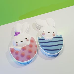 Gießform Häschen für Bademäntel