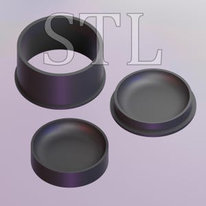 Digital STL-fil Schampoform FDM-skrivare