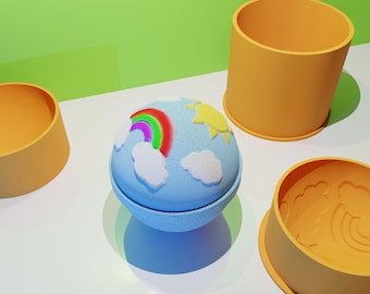 Sun Sphere met vorm voor badbom rein