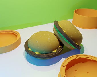 Bakvorm voor hamburger
