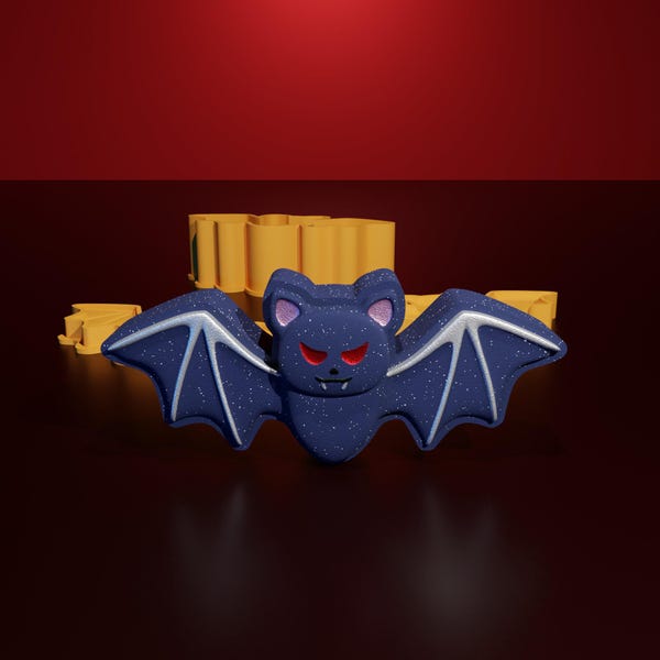 Bat 2 bath bomb mold