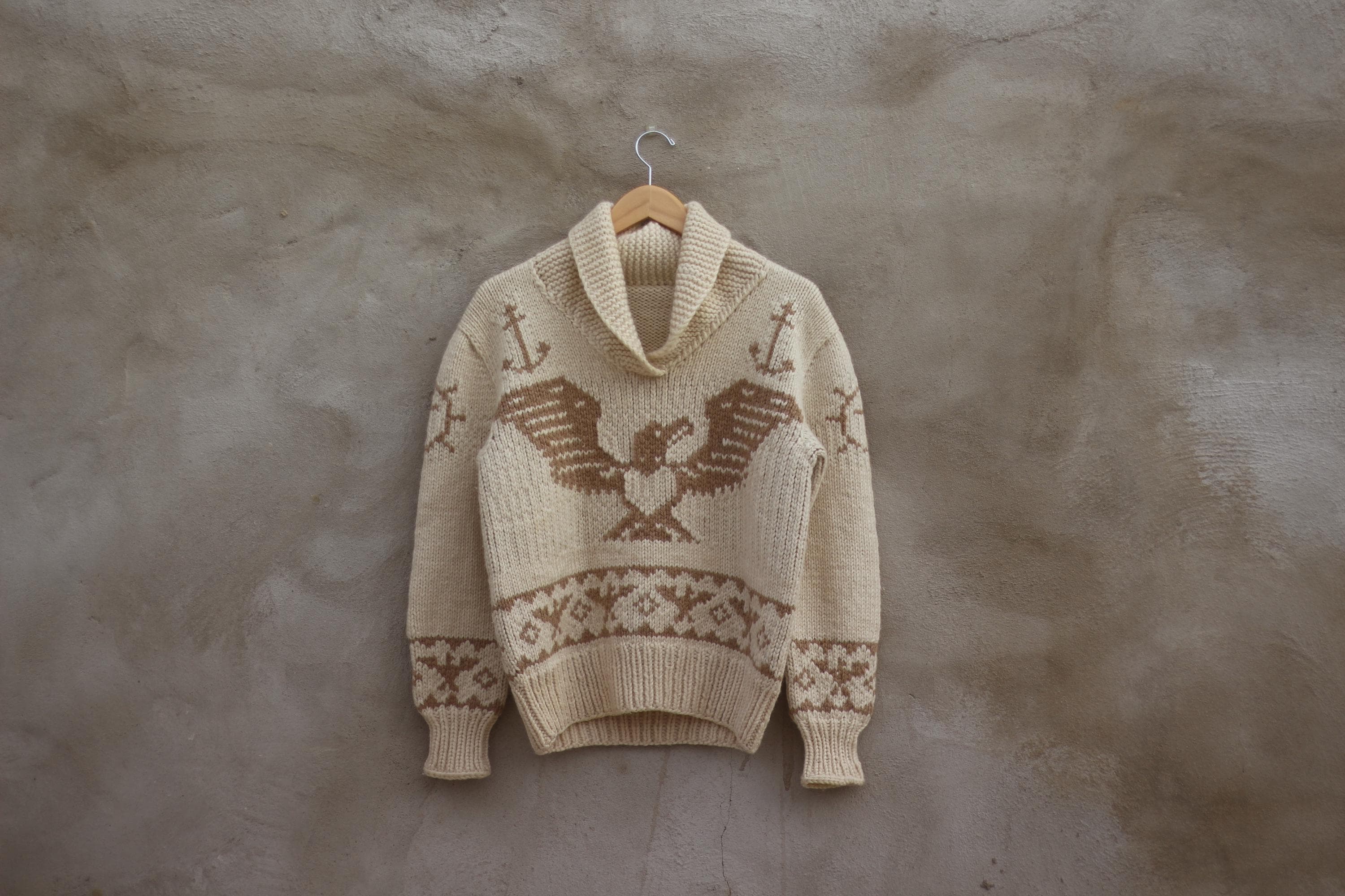 Eagle Cowichan - Etsy