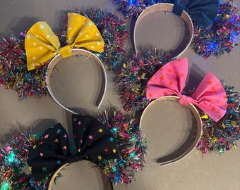 Kosmische Feier leuchten Minnie Ohren | Disney Parks Kostümohren
