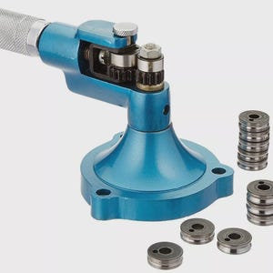 Deluxe Ring Stretcher Tool with 16 Dies – Jewelry Making Tool for Prong & Stone Set Rings