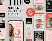 Pinterest Canva Templates: Social Media Marketing for Coaches (Digital Download) PG01