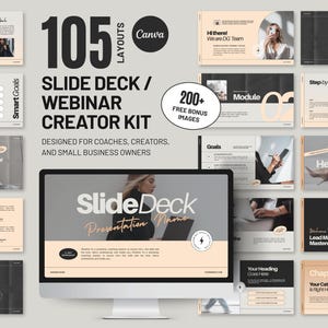 Plantilla de presentación para startups femeninas: Canva Slide Deck (descarga digital) D4