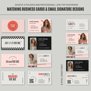 Editorial Branding Kit Digital Template Collection Modern Brand Identity Design Package Complete Logo Set Social Media Templates Feminine Business Assets Creative Small Business Solutions Aesthetic Style Collection