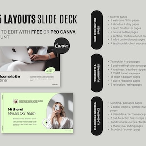 Canva Slide Deck Template Webinar Slides Canva Presentation Template ...