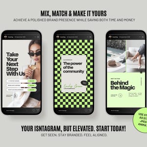 mix & match social media templates for your small business easy to use free canva template Complete Social Media Template Pack for Professional Content Creators