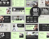Canva Presentation Template: Modern Webinar Slides for Course Creators (Digital Download) D3
